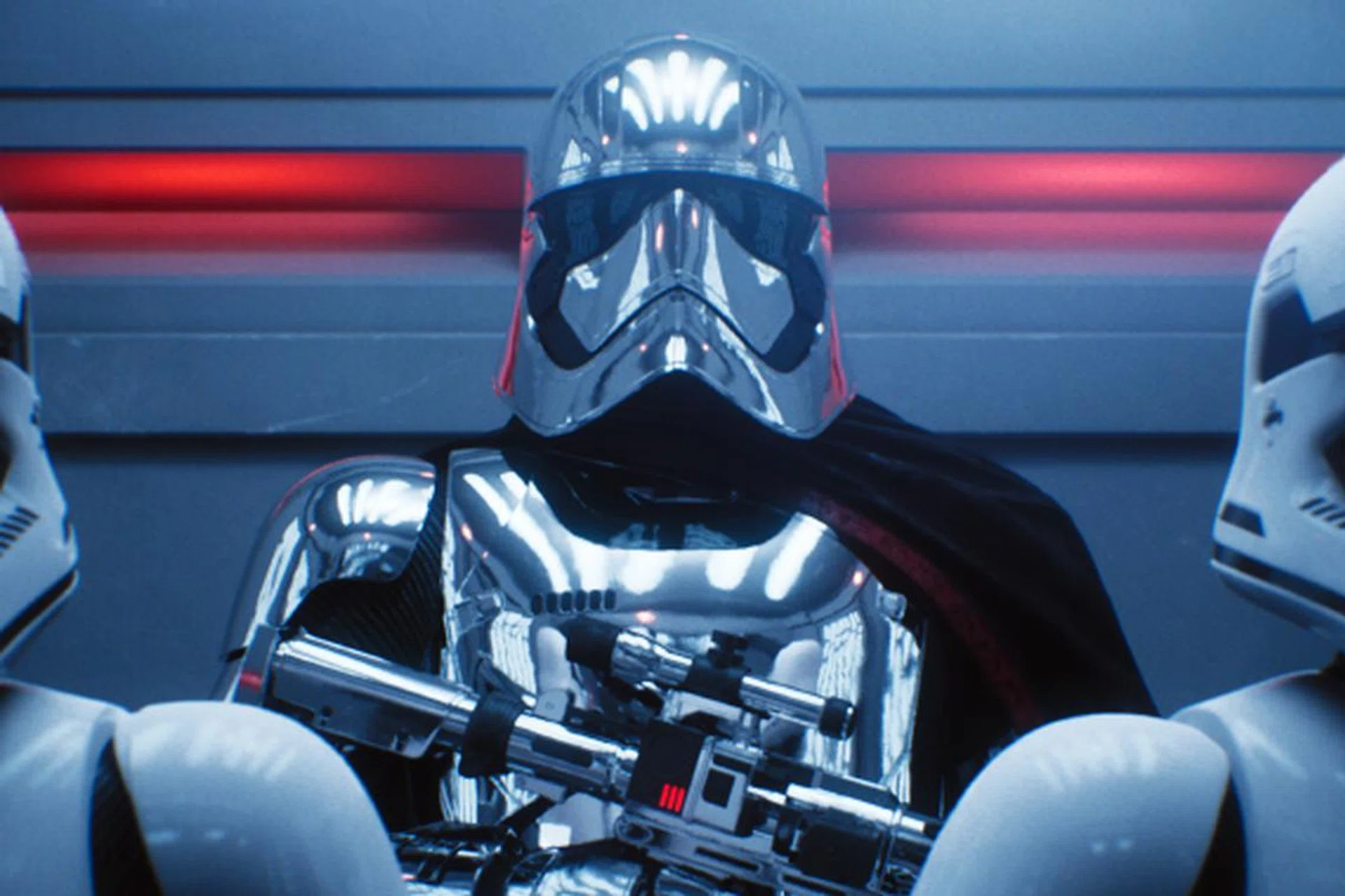 Ray-tracing at work. Note the reflections on armor. (Image source: NVIDIA)