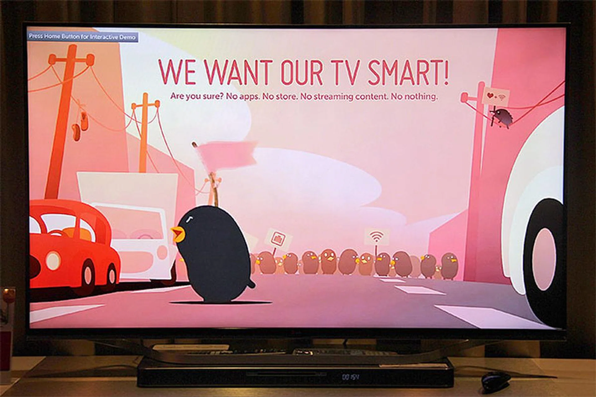 Ladies and gentlemen, meet Bean Bird, the new smart TV assistant in LG's WebOS TVs that you will encounter during the setup process.