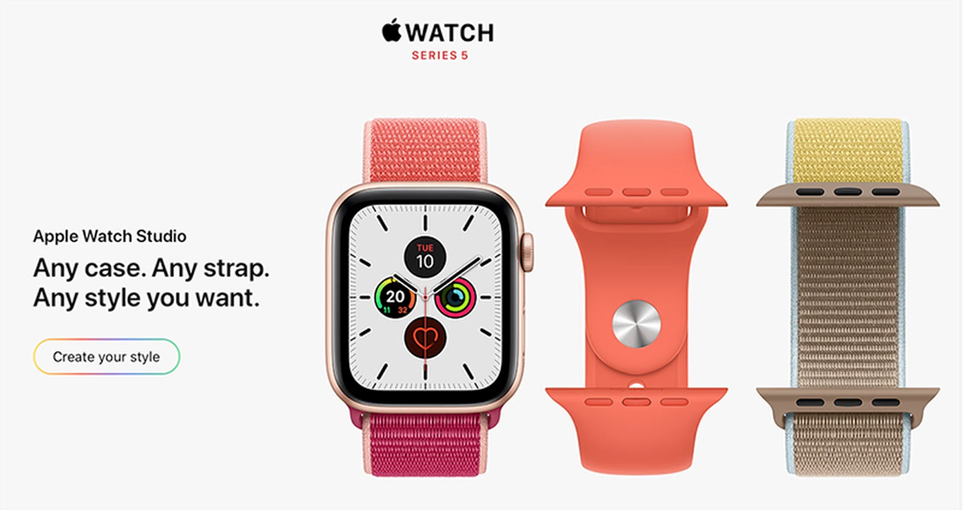 Apple Watch Studio lets customers personalise and build their dream Apple Watch.