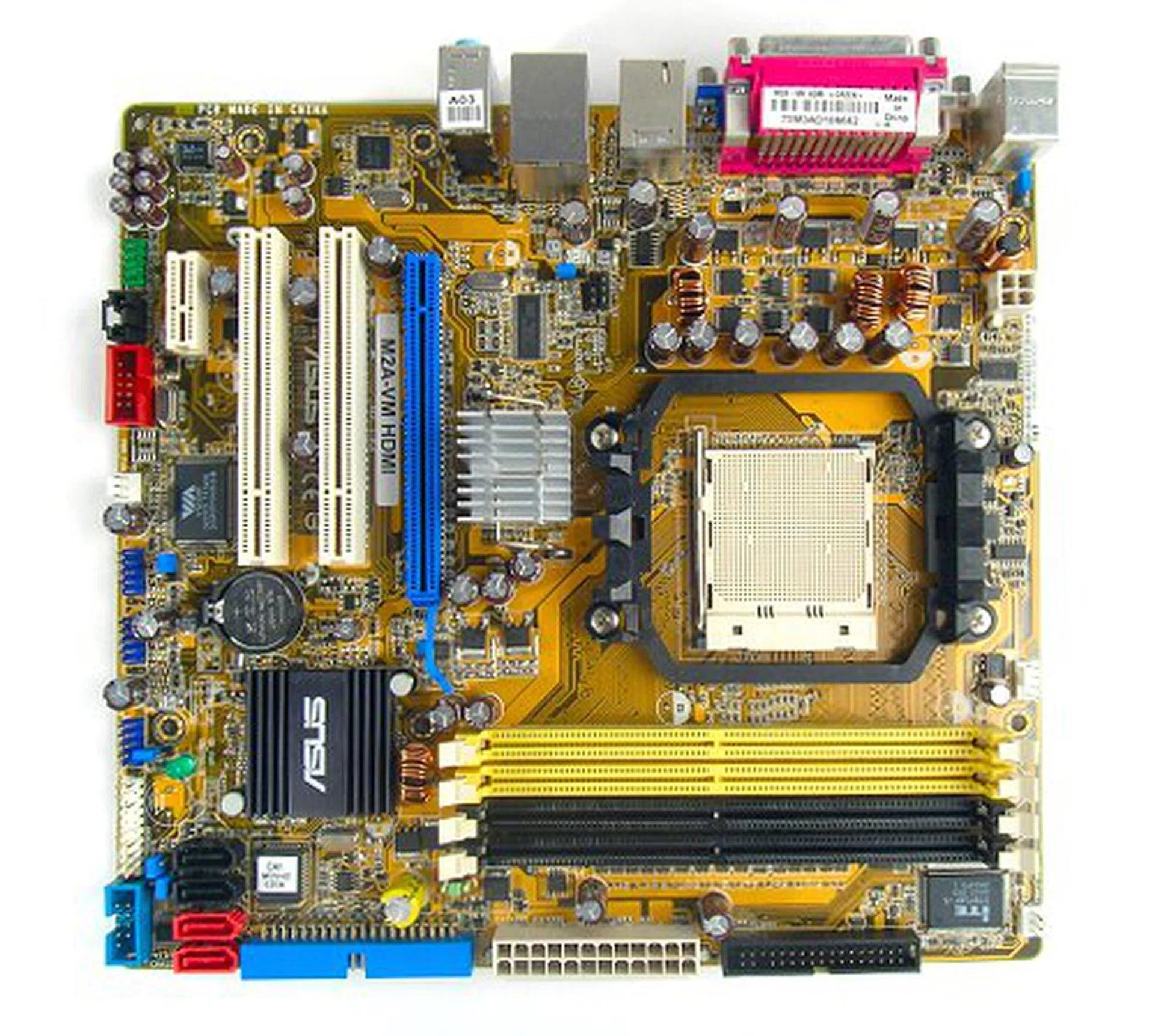 The ASUS M2A-VM HDMI motherboard.
