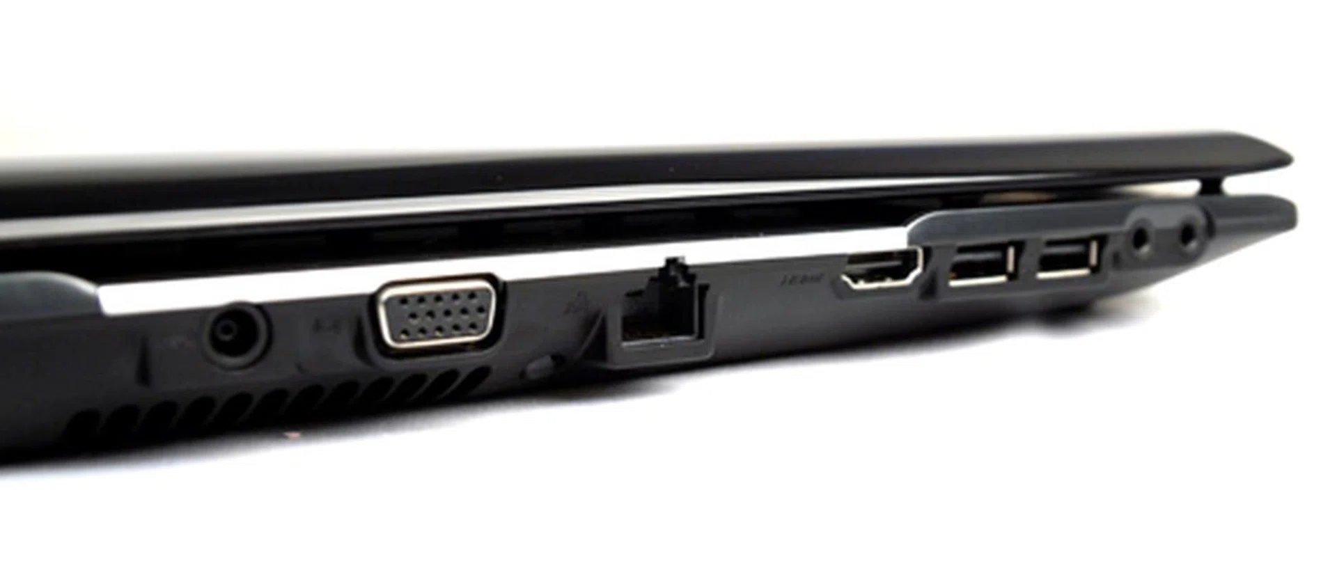 The RF510 features all the basic connectivity you need on its left flank, including a HDMI slot if you prefer to enjoy HD content on a larger screen. Its Gigabit Ethernet port is powered by the Marvell Yukon network driver, while the USB 2.0 port (closer to the audio jacks) allows for "sleep charging" of USB devices.