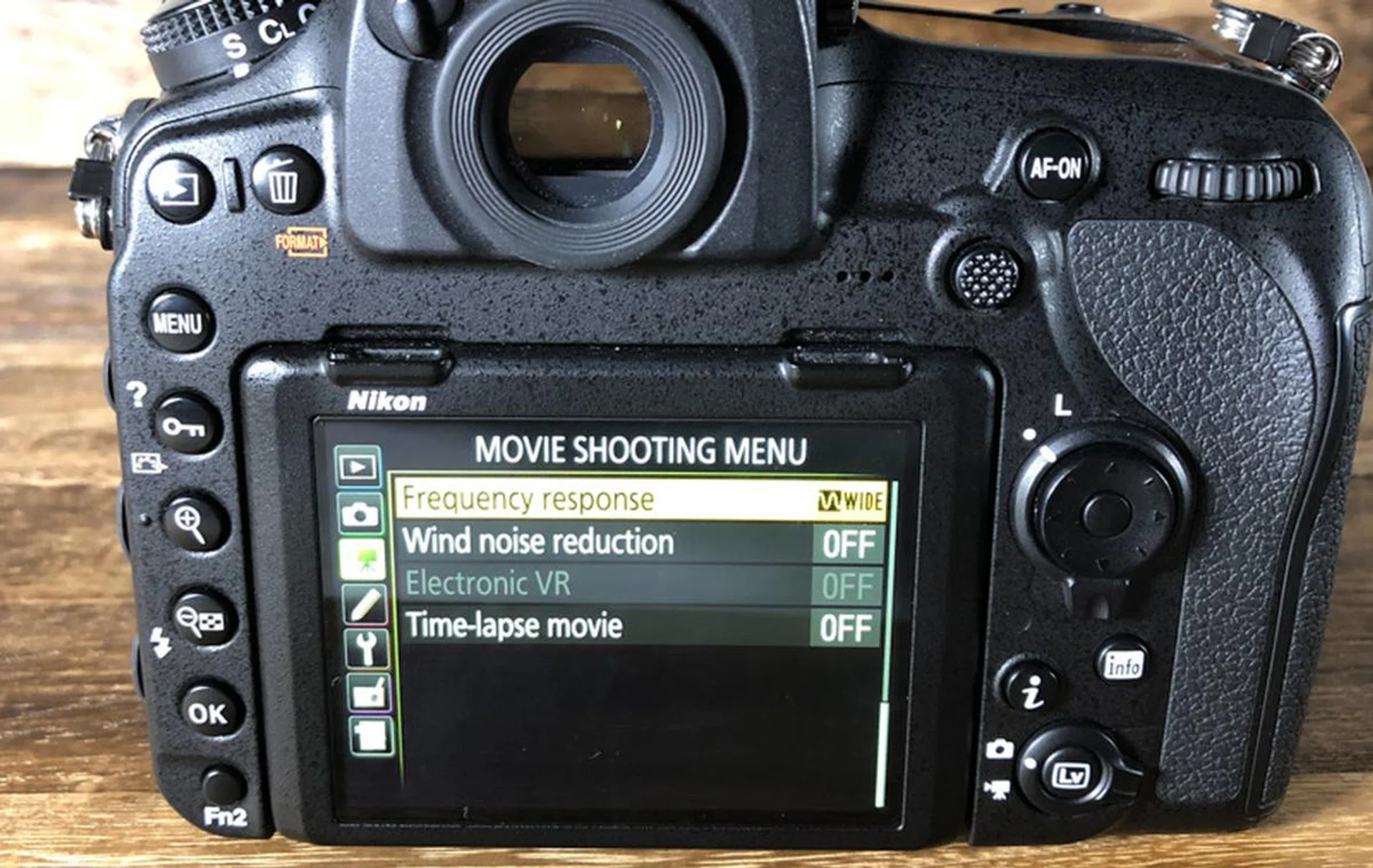Electronic VR helps to stabilize video when recording handheld.