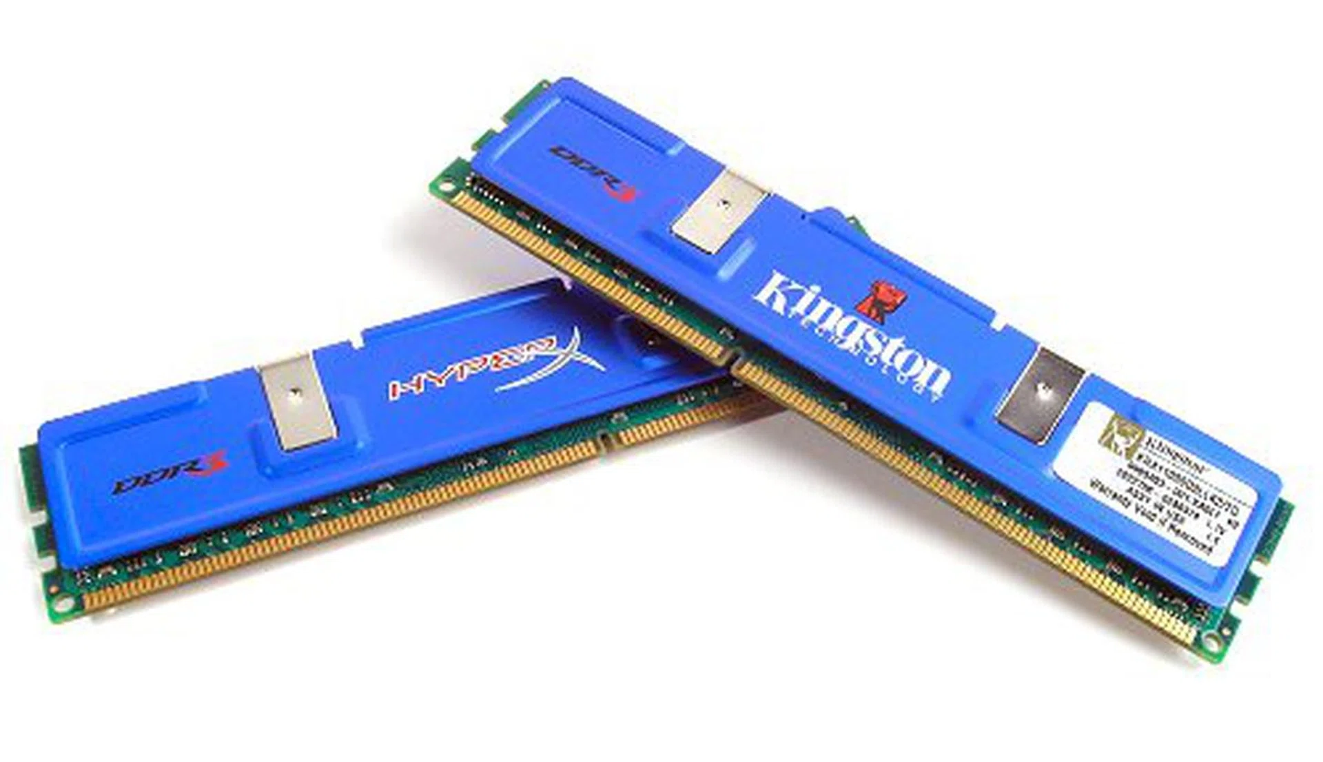 Kingston DDR3-1333 KHX11000D3LLK2/2G paired modules.