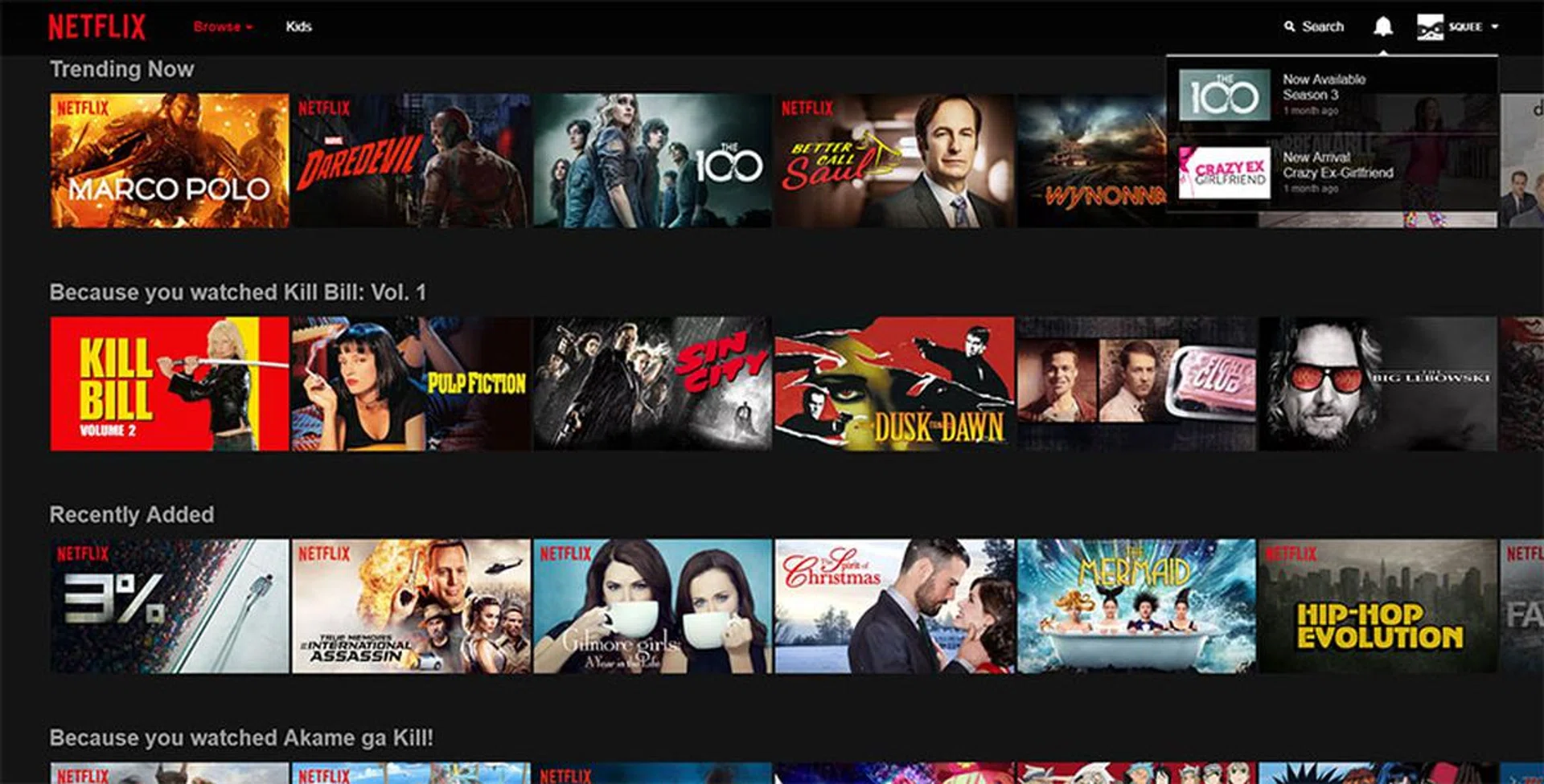 Netflix aims to serve up a diverse mix of shows that is catered to your preferences, yet still allows for the discovery of new content.