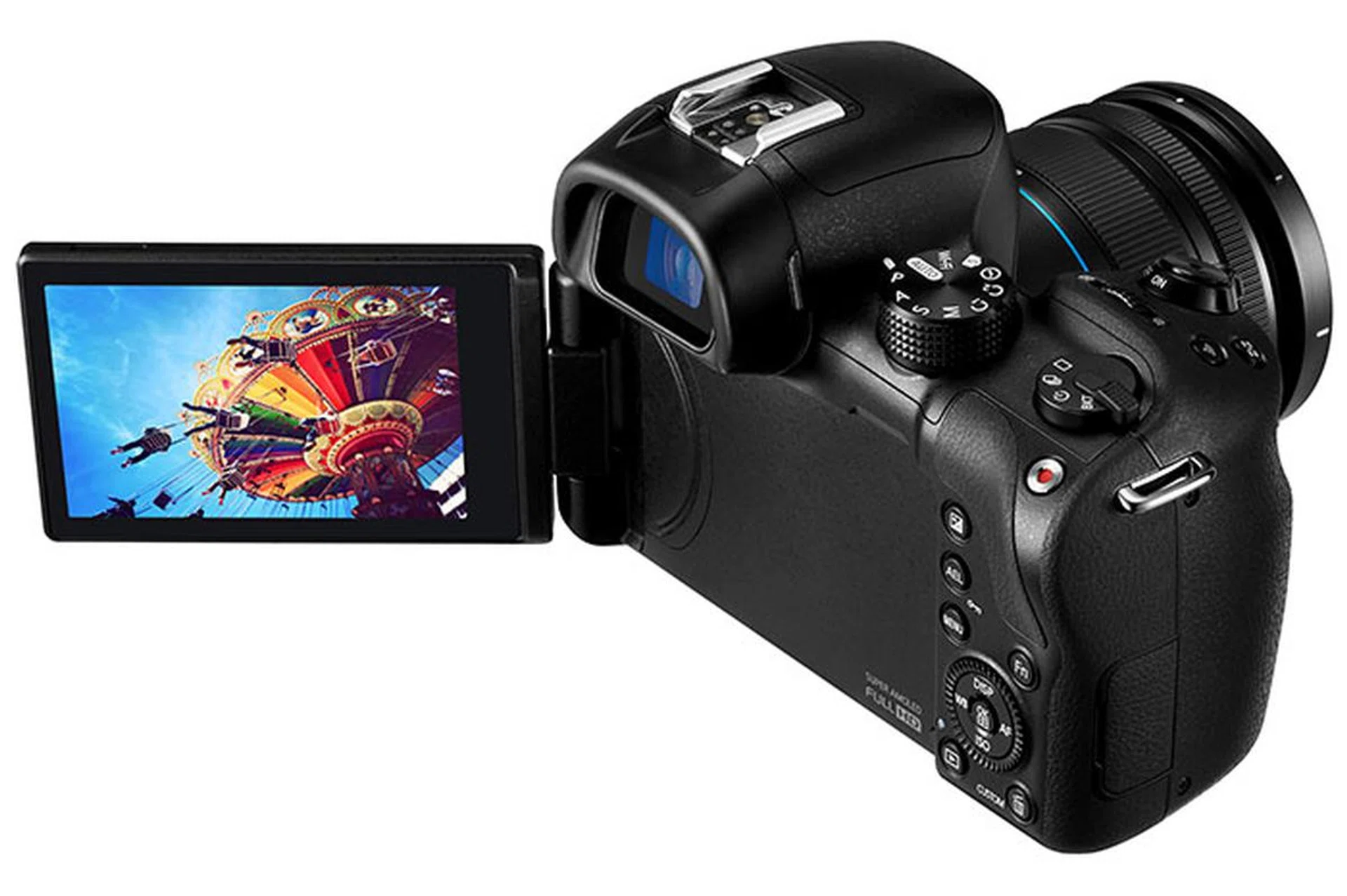 A big, DSLR-style mirrorless camera with a side-hinging display - that's not a combination we see everyday.