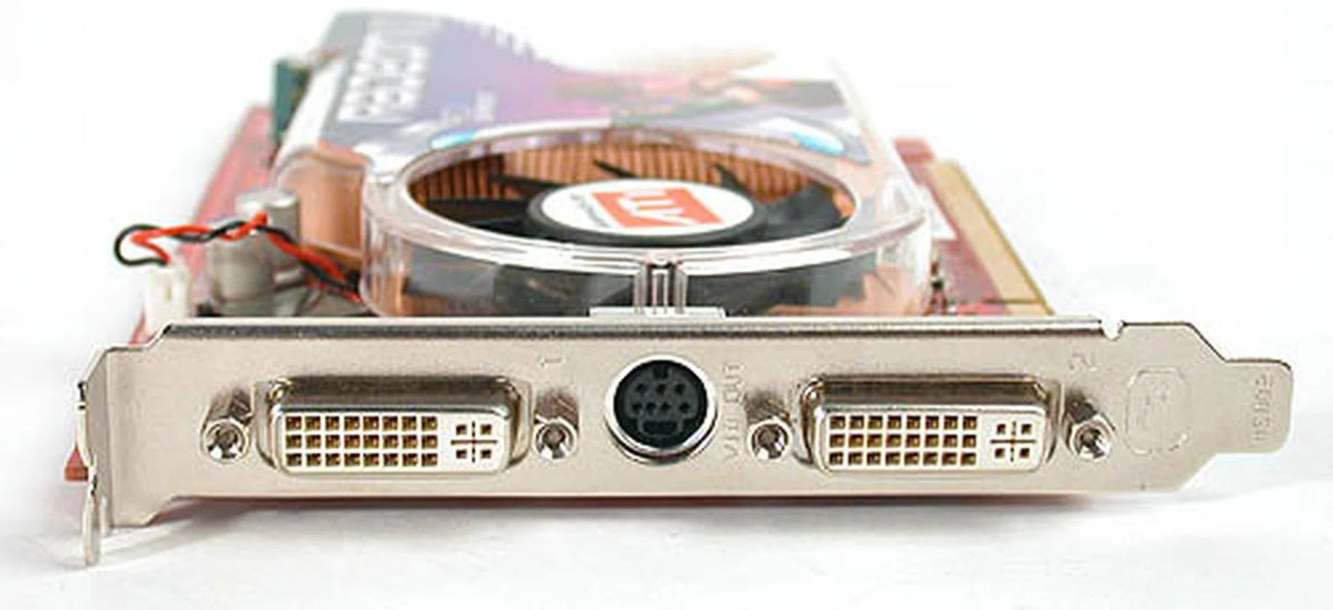 A pair of dual-link DVI outputs is rather standard for modern graphics cards.