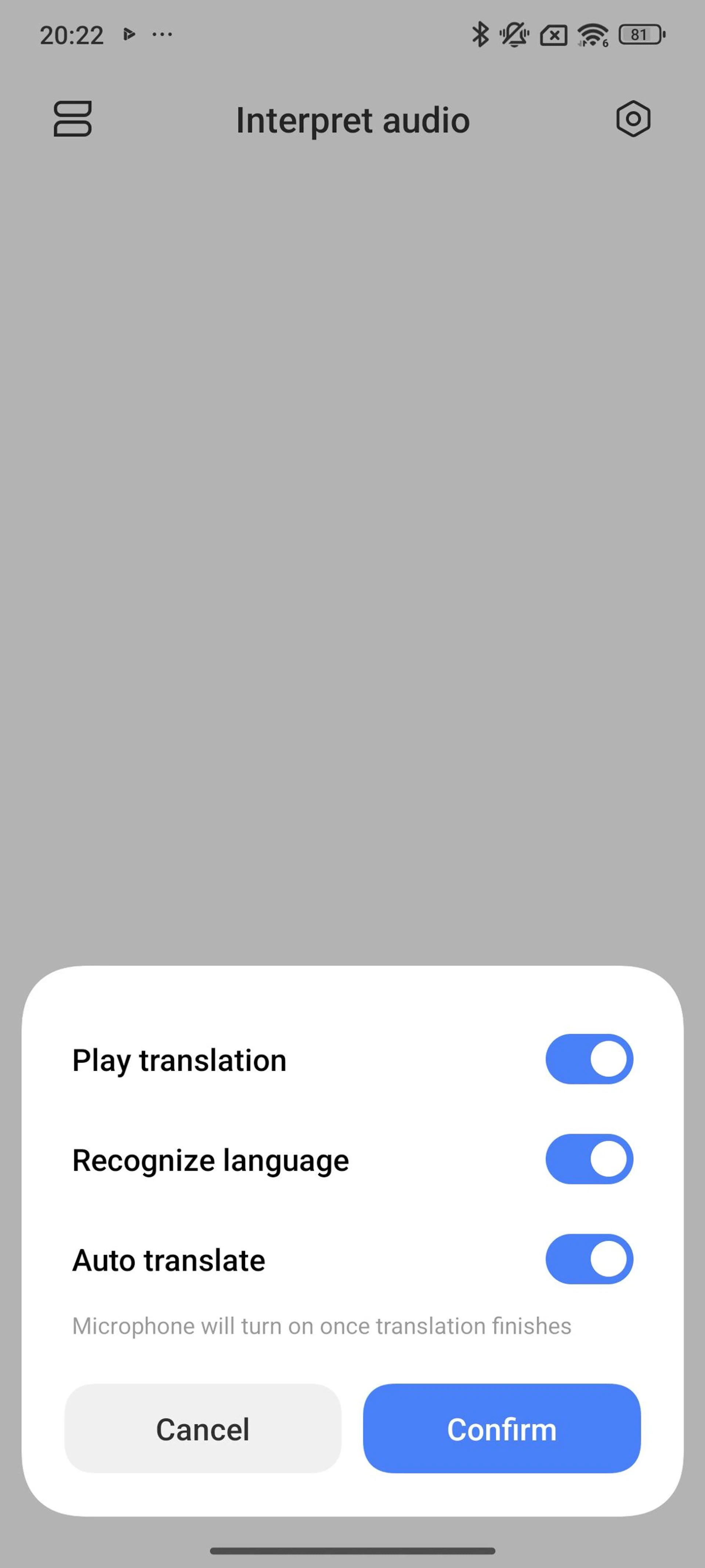 AI Interpreter. Photo: HWZ.