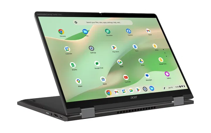 The Acer Chromebook Enterprise Spin 714 features a Intel vPro processor. (Image source: Acer)