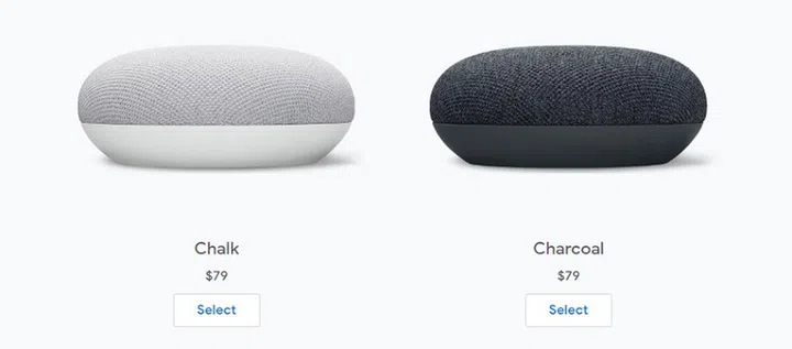 Only two colour options are available in Singapore.