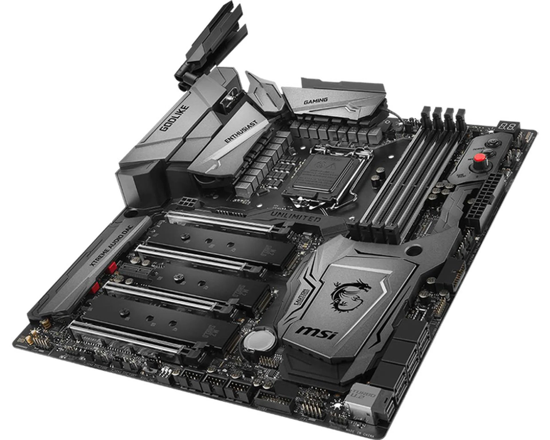 MSI Z370 Godlike Gaming. (Image Source: MSI)