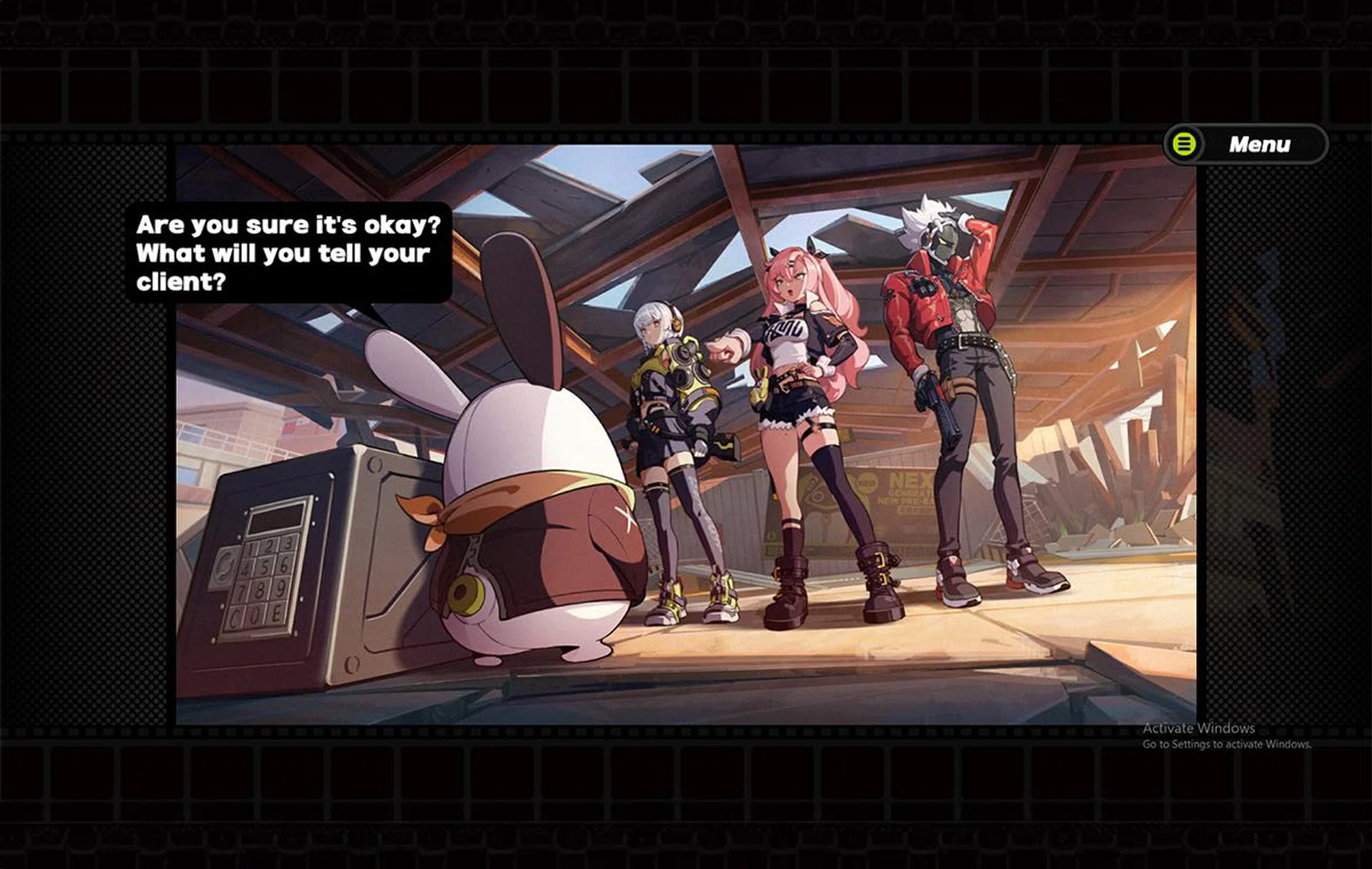 The comic-book-style panels look great.