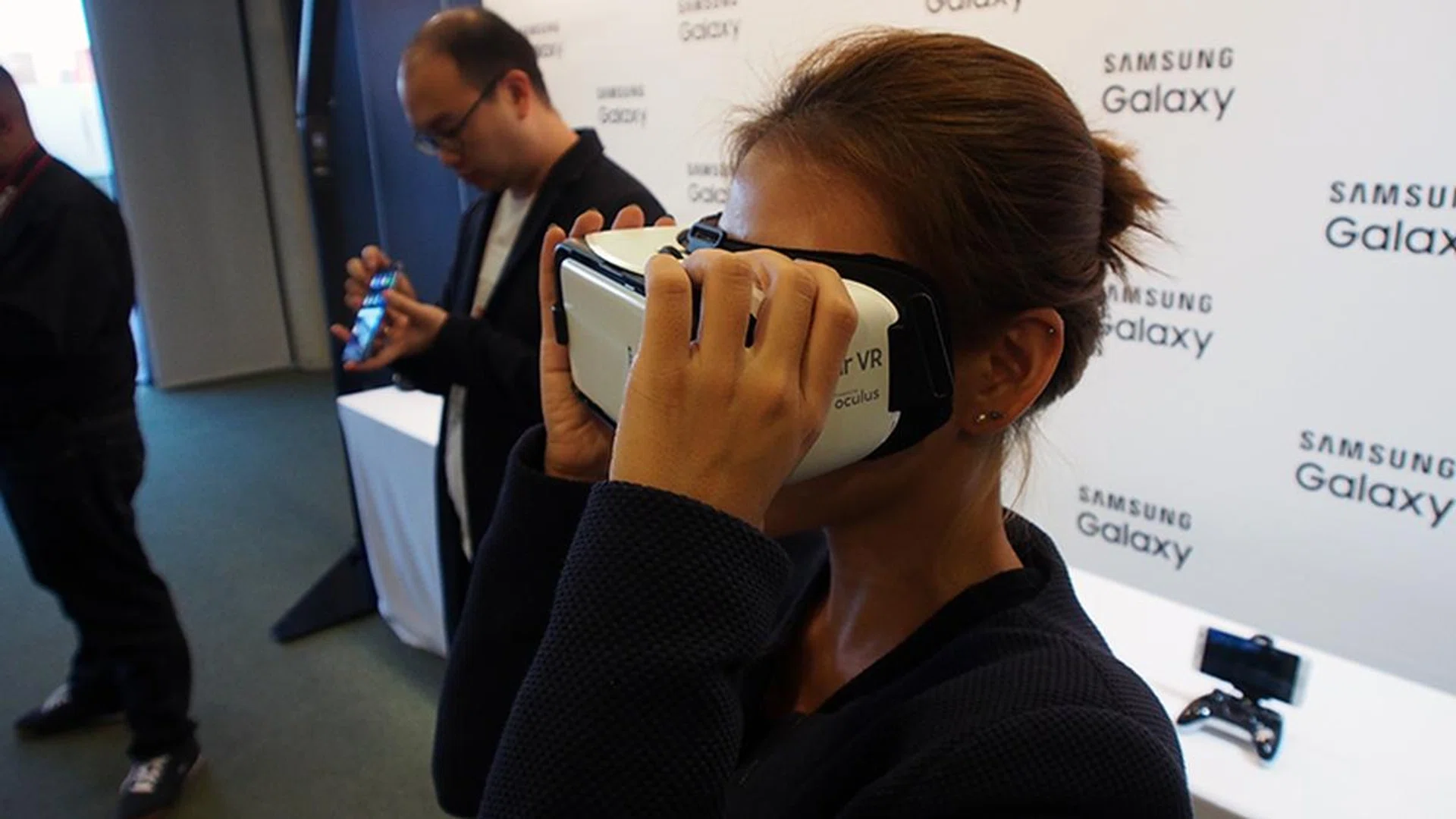 Once you've created VR content with the Gear 360, you can view the final product on your Gear VR headset.
