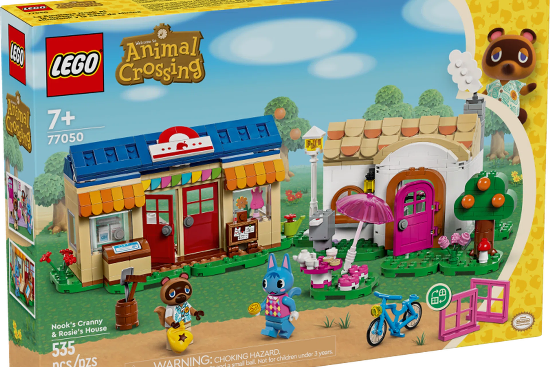 The Nook’s Cranny & Rosie’s House set retails for $119.90.