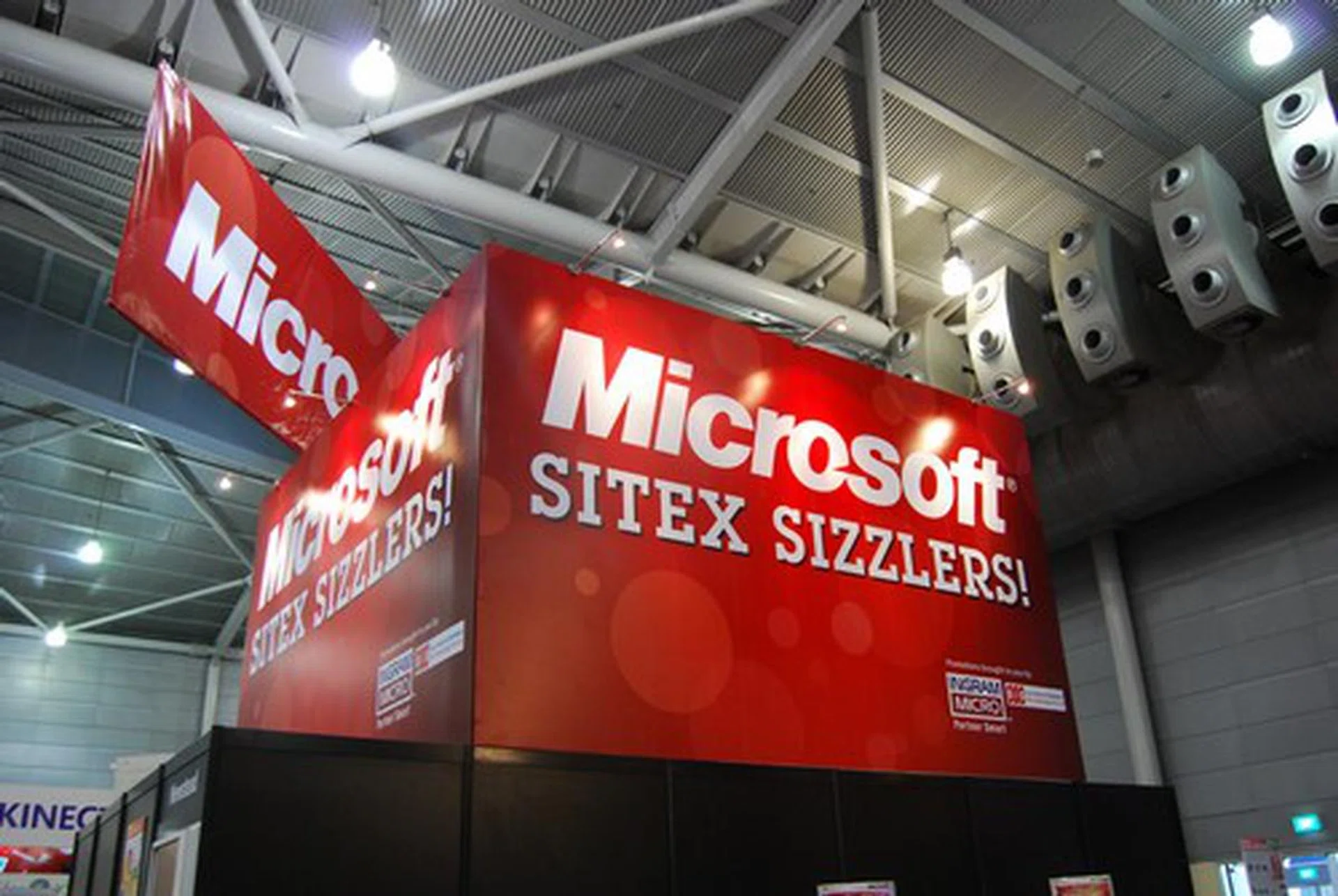 Get your Microsoft SITEX sizzlers in Hall 5, right as you walk in from the right entrance.