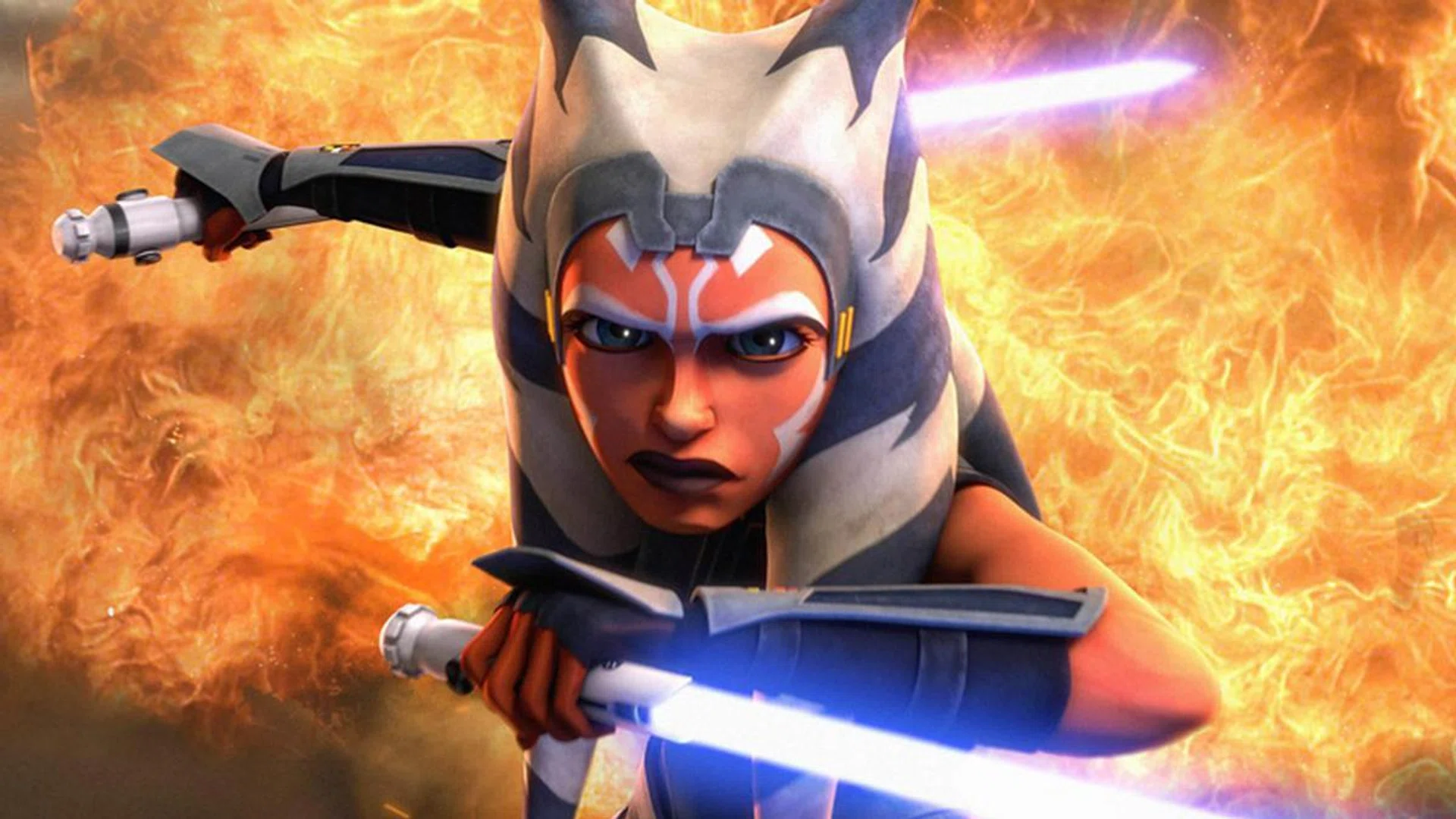 The movies actually acknowledge the animated series for the first time - though it does mean those Jedi are quite dead by now.