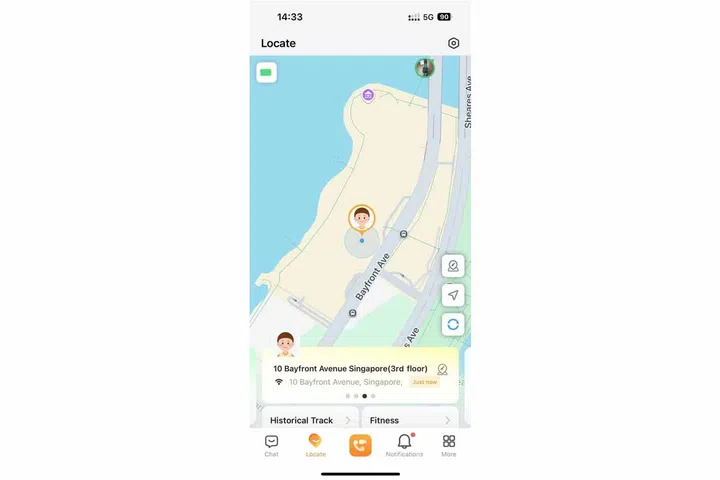 imoo X10 smartwatch floor-level location tracking 