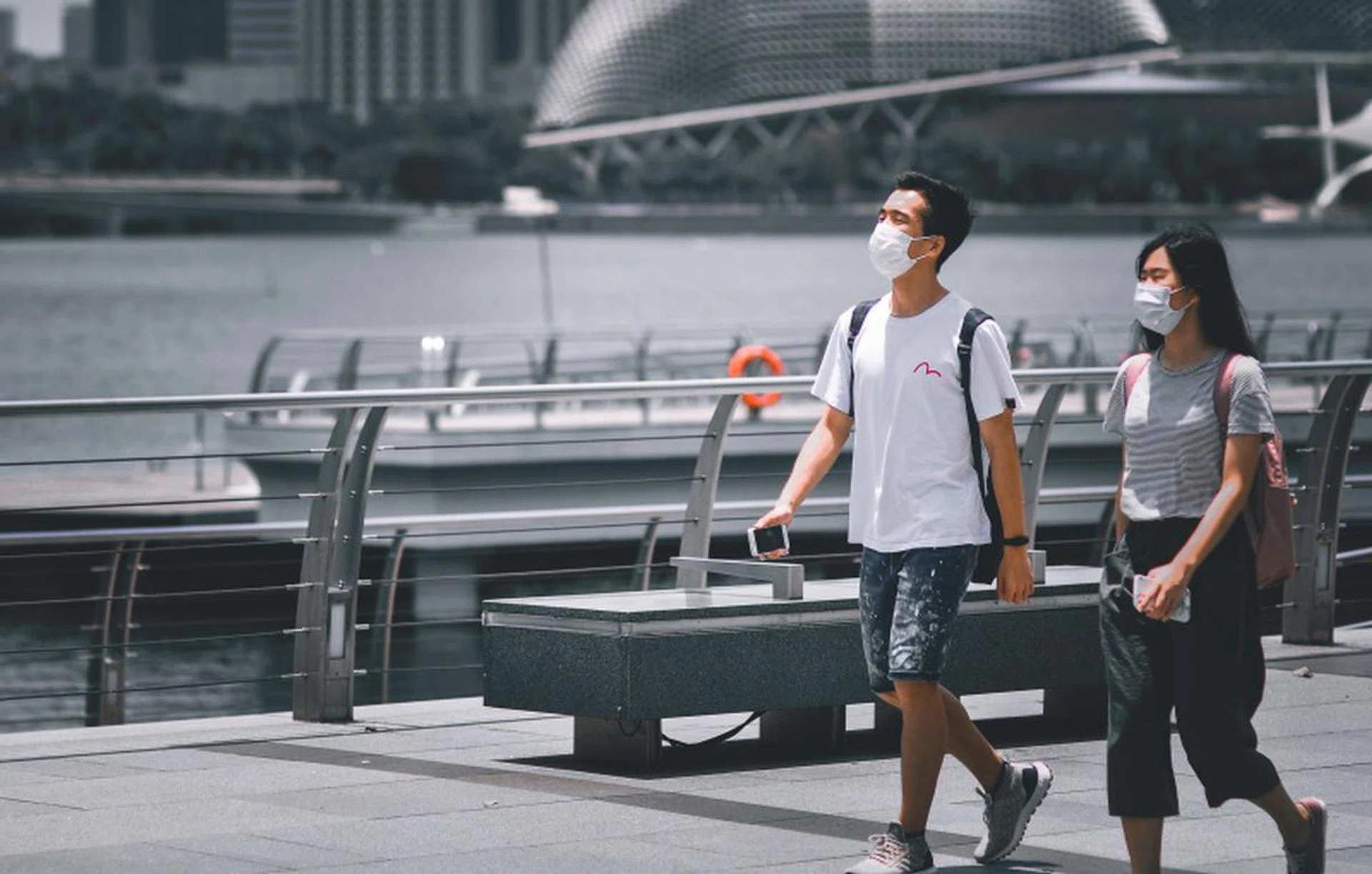 Face masks are now commonplace
(Image courtesy of Unsplash)