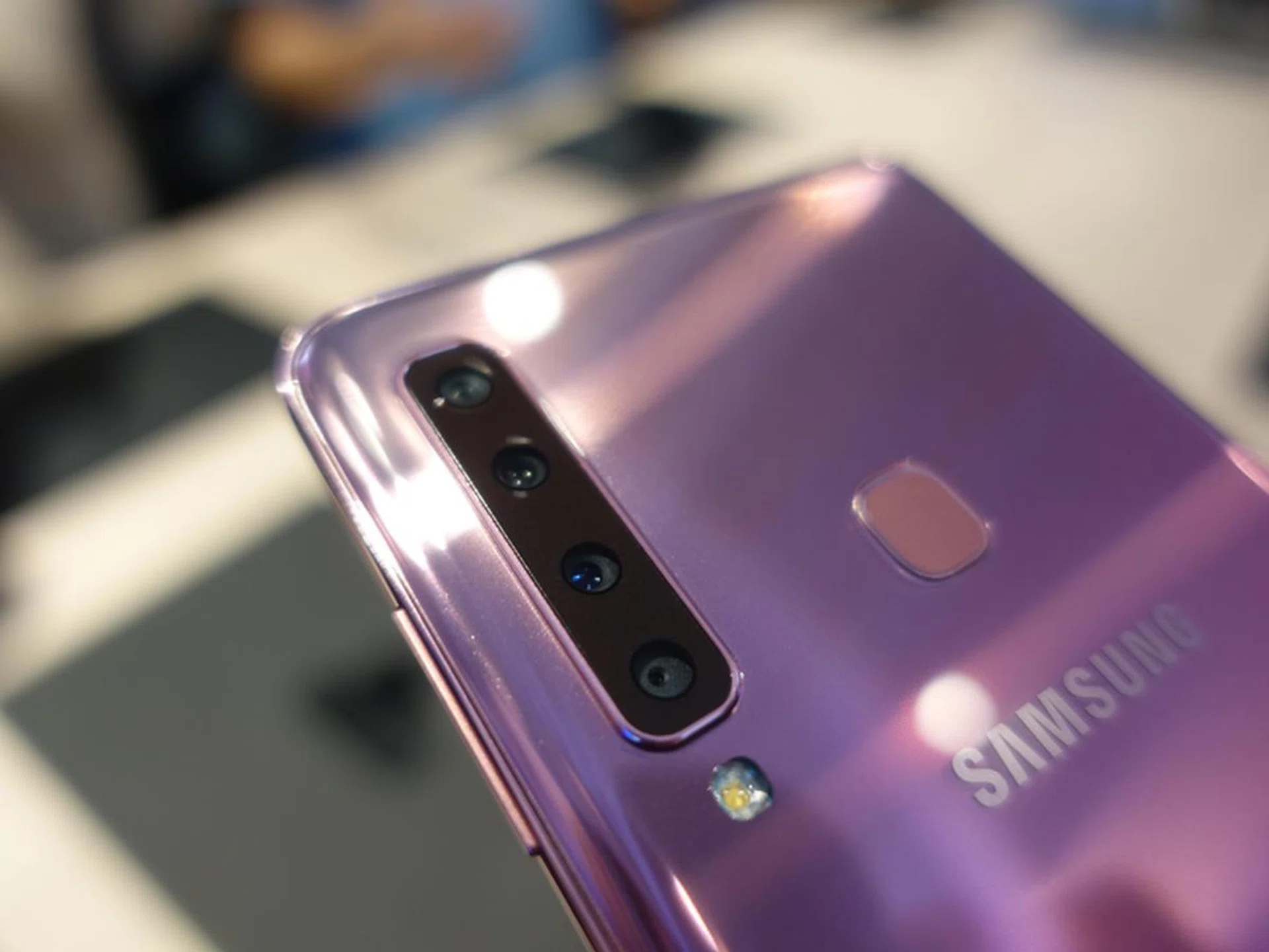 Why did Samsung put four cameras? Because they can.