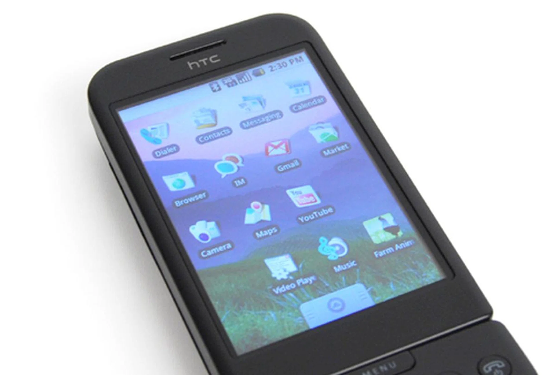 Put a 3.2-inch capacitive touch screen, and you get what we call a swiping good time (and loads of fingerprints too).