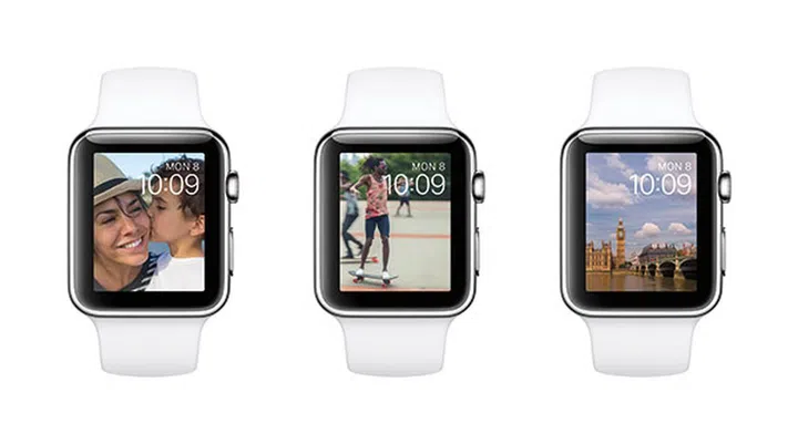 Now you can pick your own photo for your watch face, much like you would pick a wallpaper for your smartphone's home screen. (Image Source: Apple)