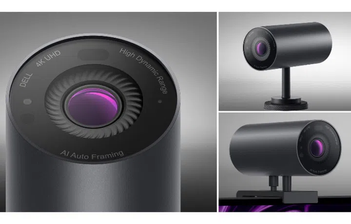 Always look your best with the Dell Ultrasharp Webcam. Image courtesy of Dell. 