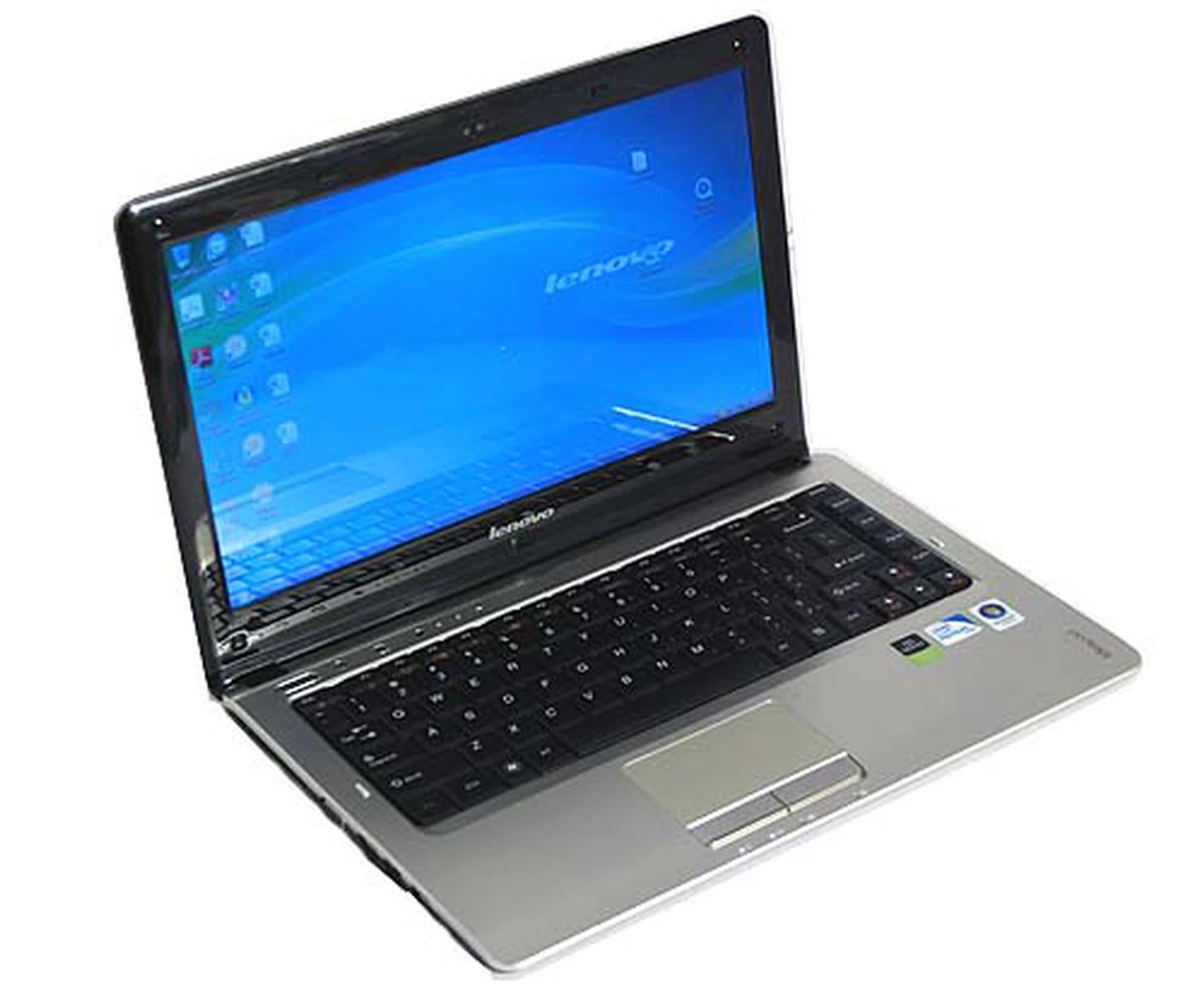 The Lenovo IdeaPad U350, a sexy and slim notebook whose design hits just the right chords in our hearts.