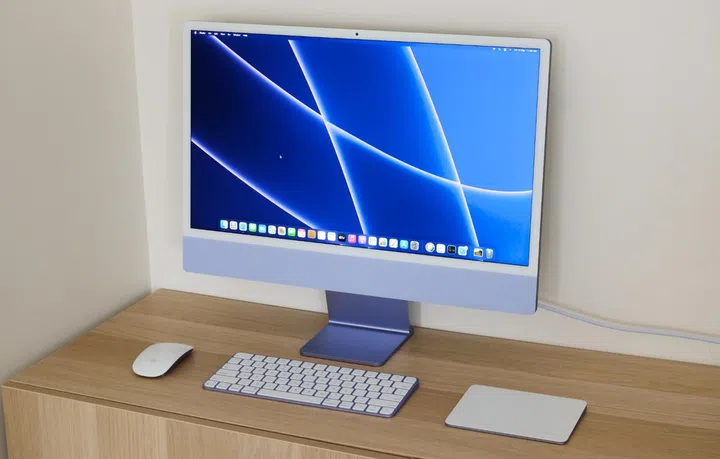 The Apple 24-inch M1 iMac.