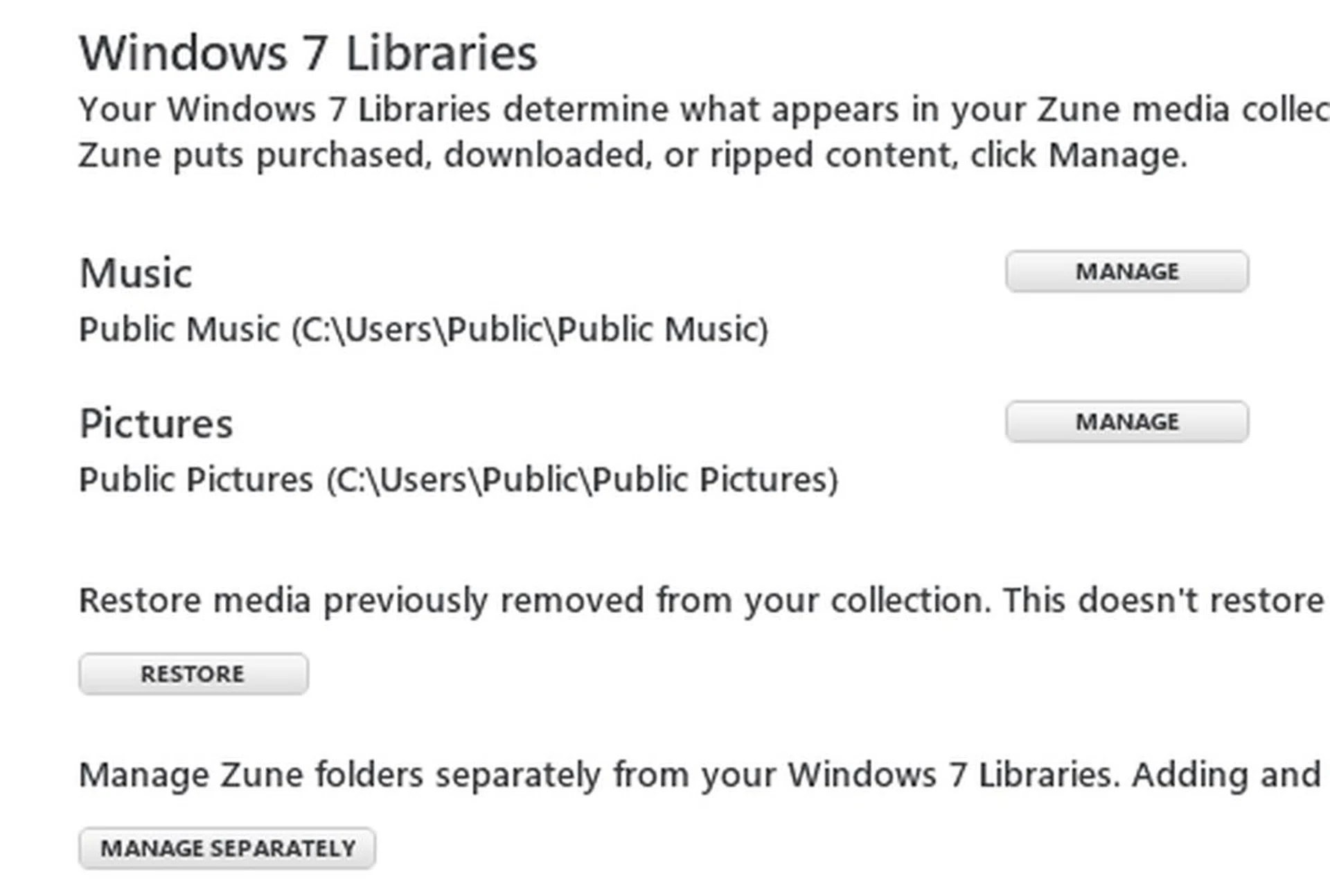 Managing your media files is an important aspect to keep your experience across the PC and Windows Phone 7 tightly integrated.