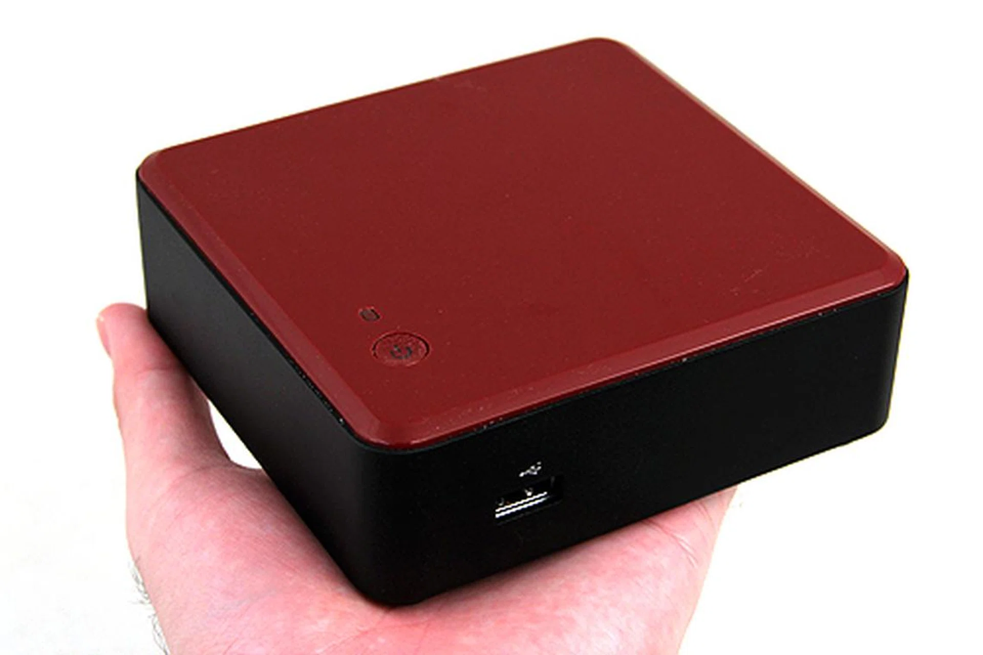 Measuring just 4 by 4 inches and weighing just over half a kilogram, the Intel NUC Mini-PC fits in the palm of your hand and is really portable (you'd still need a monitor, keyboard and mouse, though).