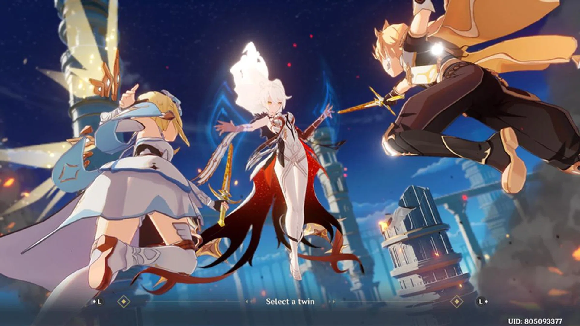 You're given the choice between one of two twins to play as at the start of the game. After that, you go on an adventure trying to get them back. 