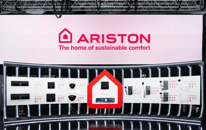 Ariston's 2023 range of electric water heaters.