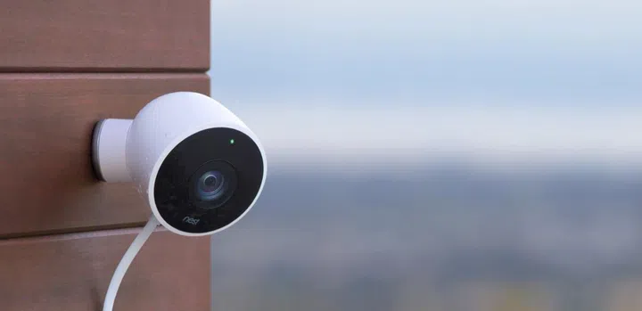The upcoming 4K resolution indoor security camera will resemble the Nest Outdoor camera.