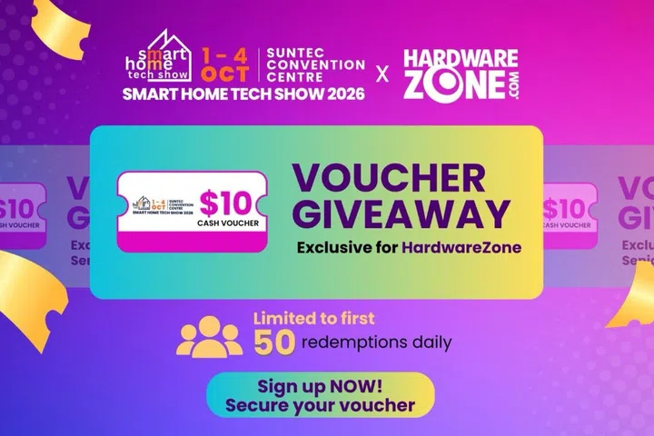 Smart Home Tech Show cash voucher giveaway for HWZ members