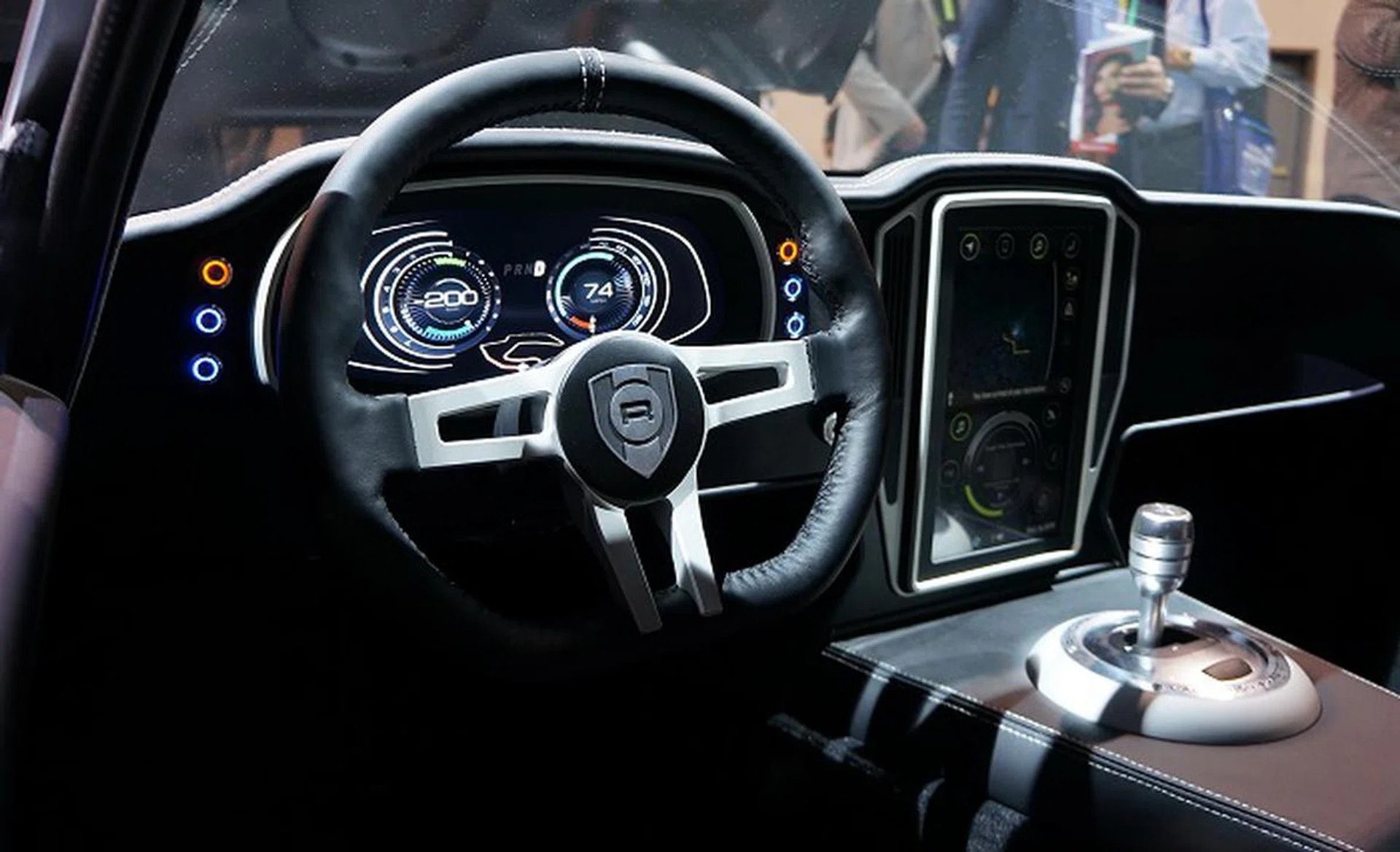The dashboard and infotainment system of the Renovo Coupe are powered by the NVIDIA Drive system and was silky smooth just as it was showcased on its own.