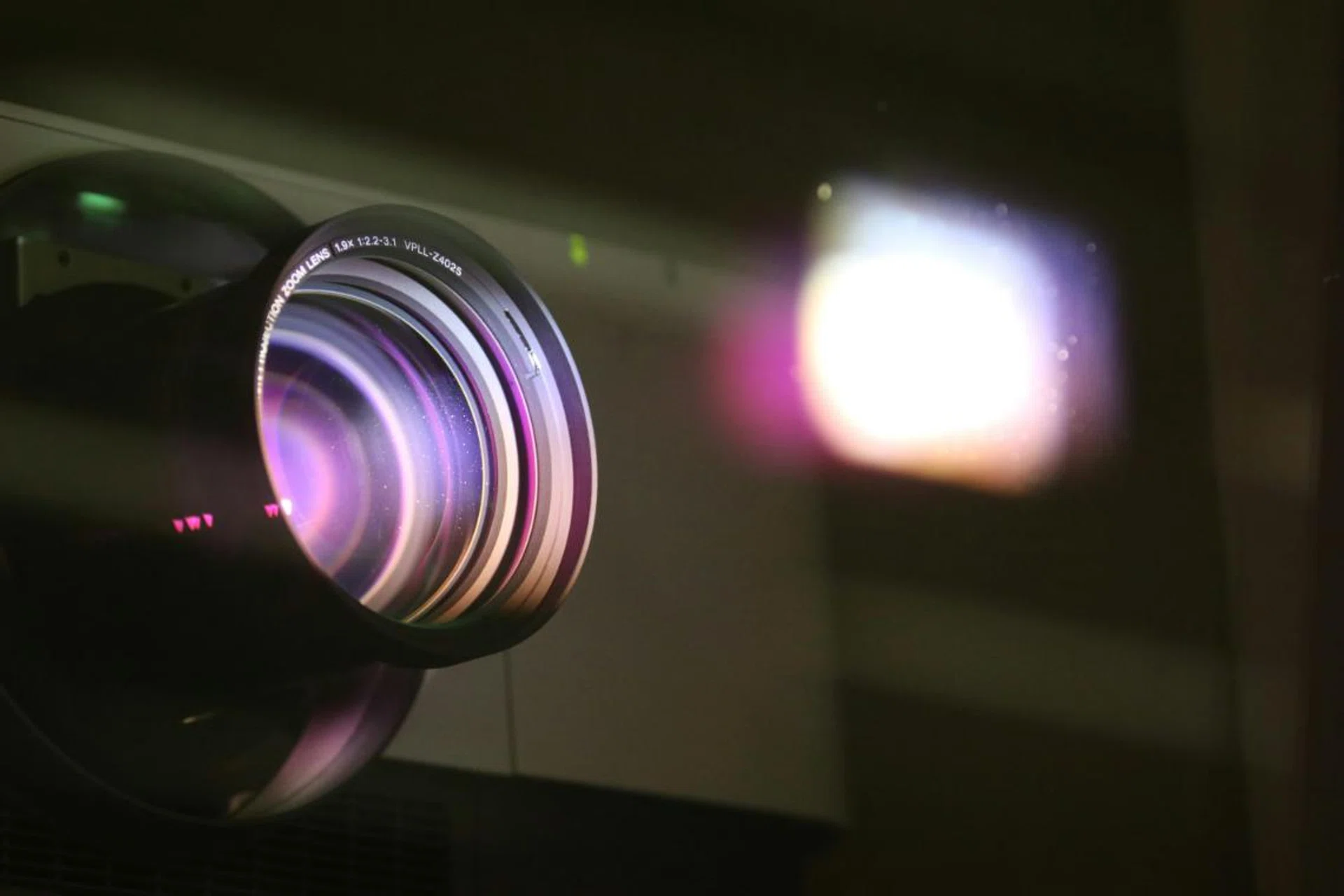 An image of a Projector in operation
