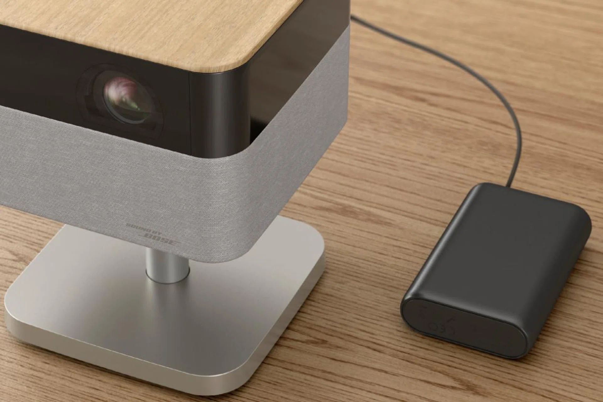 You can use a powerbank to use the Lifestudio EF-72 Plus.