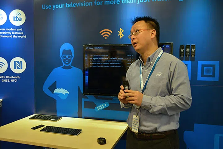 The Intel Compute Stick can turn a full-sized TV into a bona fide computer. 