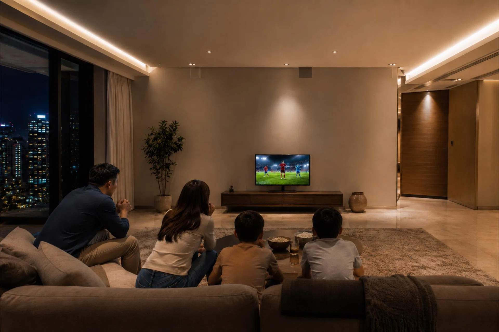 When it comes to watching sports, bigger is often better!