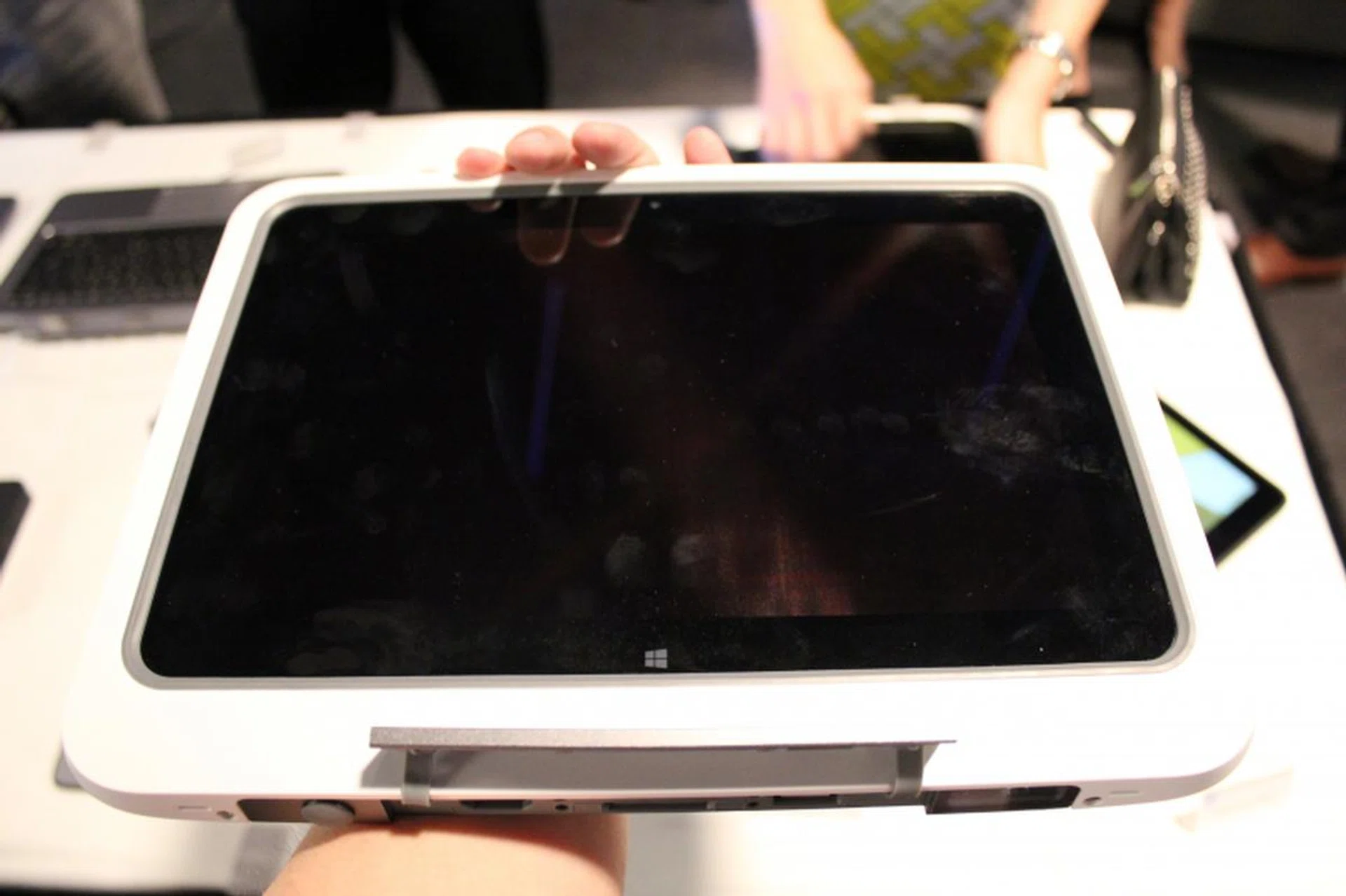 Since the EliteBook Healthcare case was designed for use in hospitals, it is fitting that it comes in white.