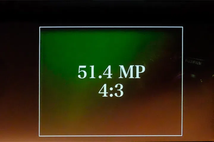 A new medium format sensor has been developed for the GFX 50S.
