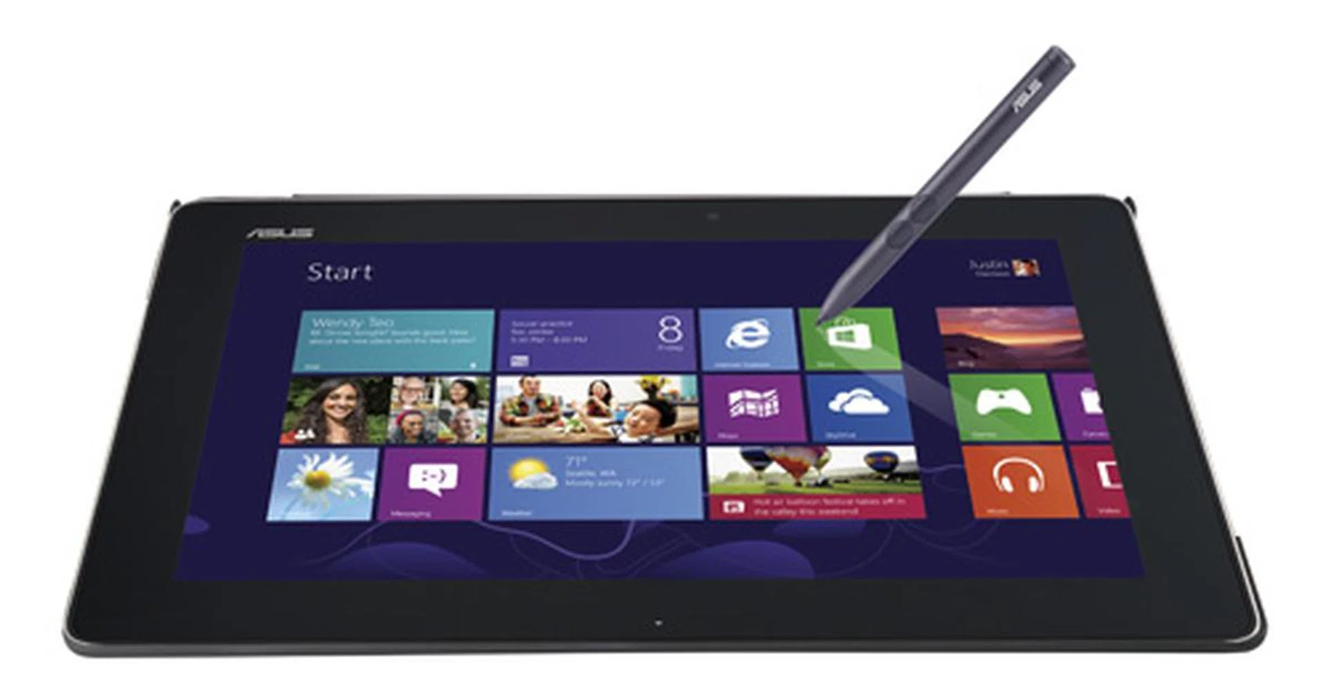 The Taichi is effectively a tablet when the lid is closed. The full HD external display is protected by Gorilla Glass, and users have the option of using the bundled stylus (powered by N-Trig technology) on the Taichi.