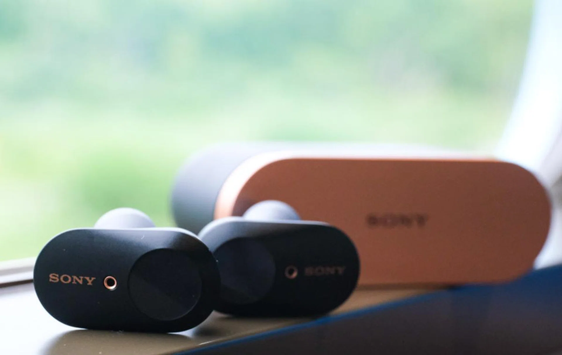 Sony's WF-1000XM3 true wireless earbuds boast some fancy noise-canceling capabilities.
