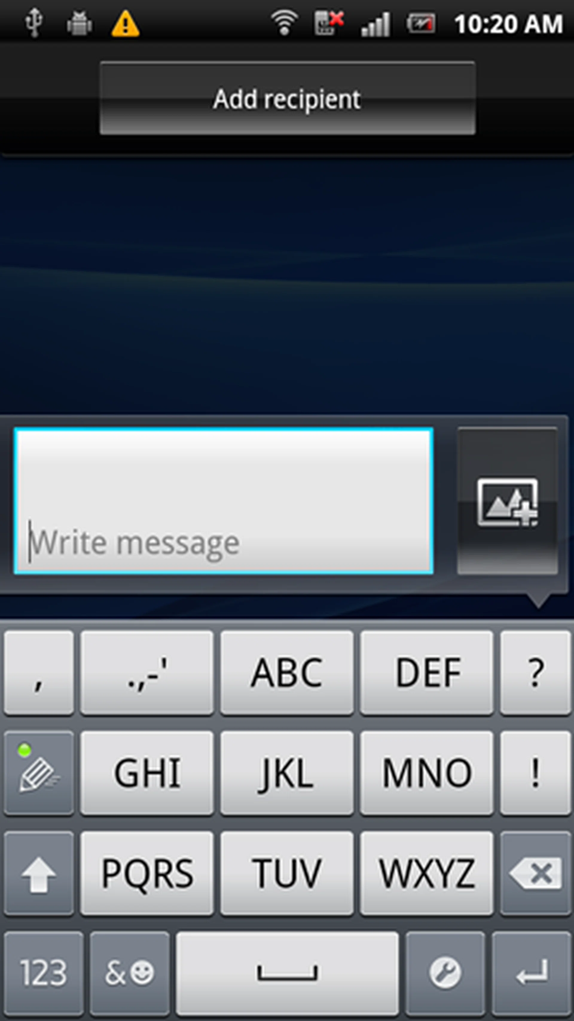 Regarding text input, the phone starts off with an old-school alpha-numeric keypad in portrait mode, but switches to the QWERTY keyboard format in landscape mode. The former is a little too cramped for accurate typing.