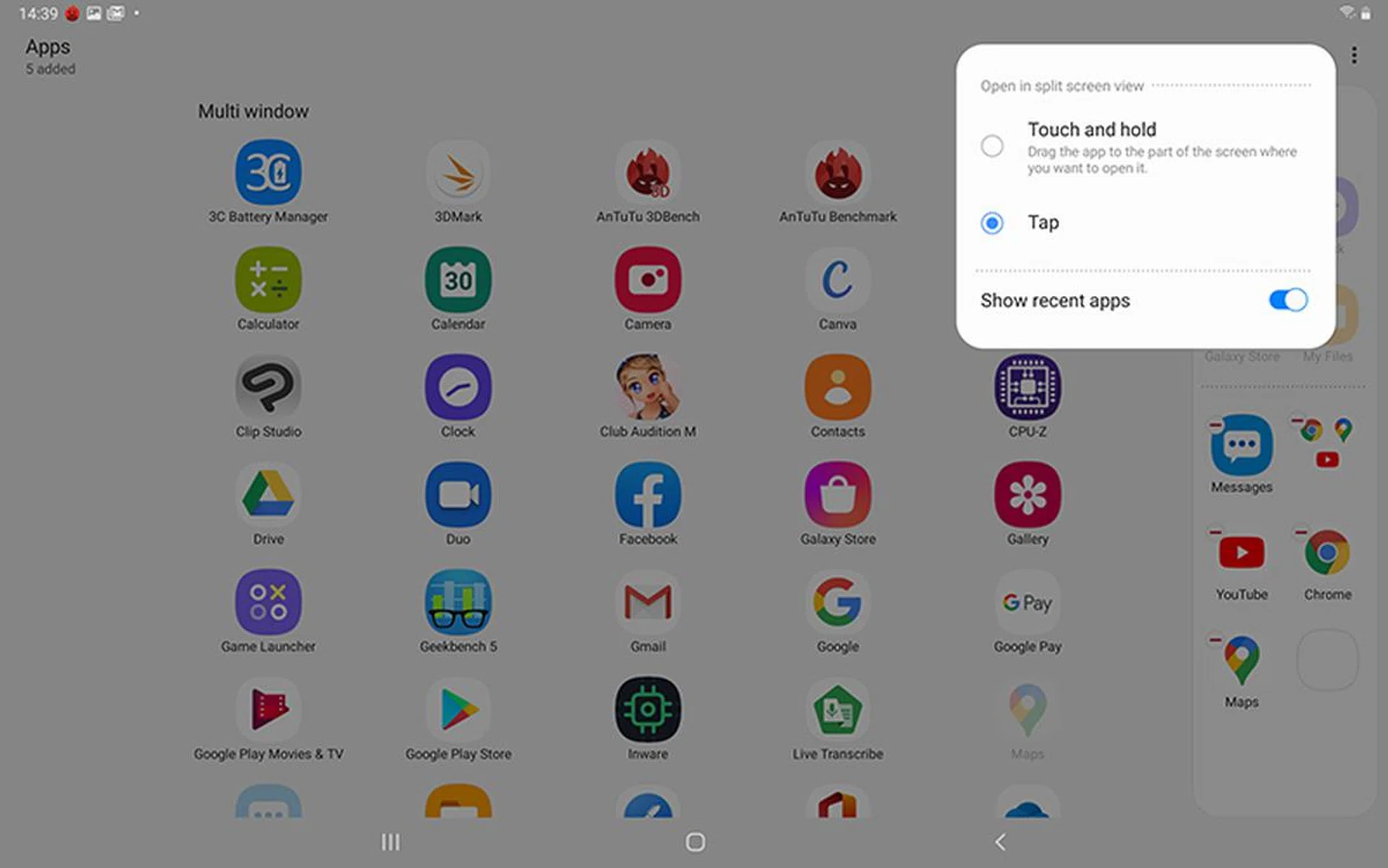 Changing the command to 'Tap' for a faster, more intuitive Multi-Active Window experience.