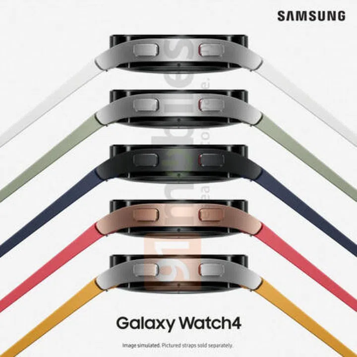 The Samsung Galaxy Watch4 will come in a variety of colour options. <br>Image source: 91Mobiles