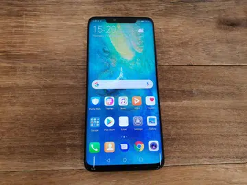 The Huawei Mate 20 Pro.