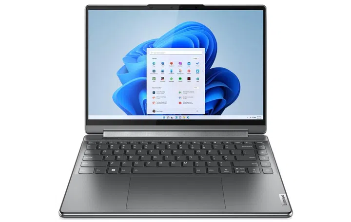 The Yoga 9i 14-inch flagship convertible notebook in Storm Grey (image source: Lenovo)