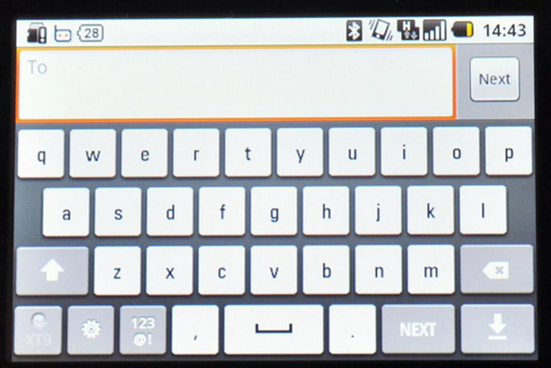 ... or rotate your phone and use it in landscape mode. If you don't find it too inconvenient, you can rely on third-party keyboard apps.