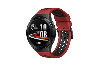Huawei Watch GT 2e in Lava Red.