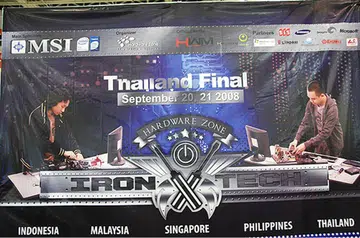  The Thai semi-final leg for HWZ's Iron Tech 2008 was held at Zeer Rangsit IT Mall.  